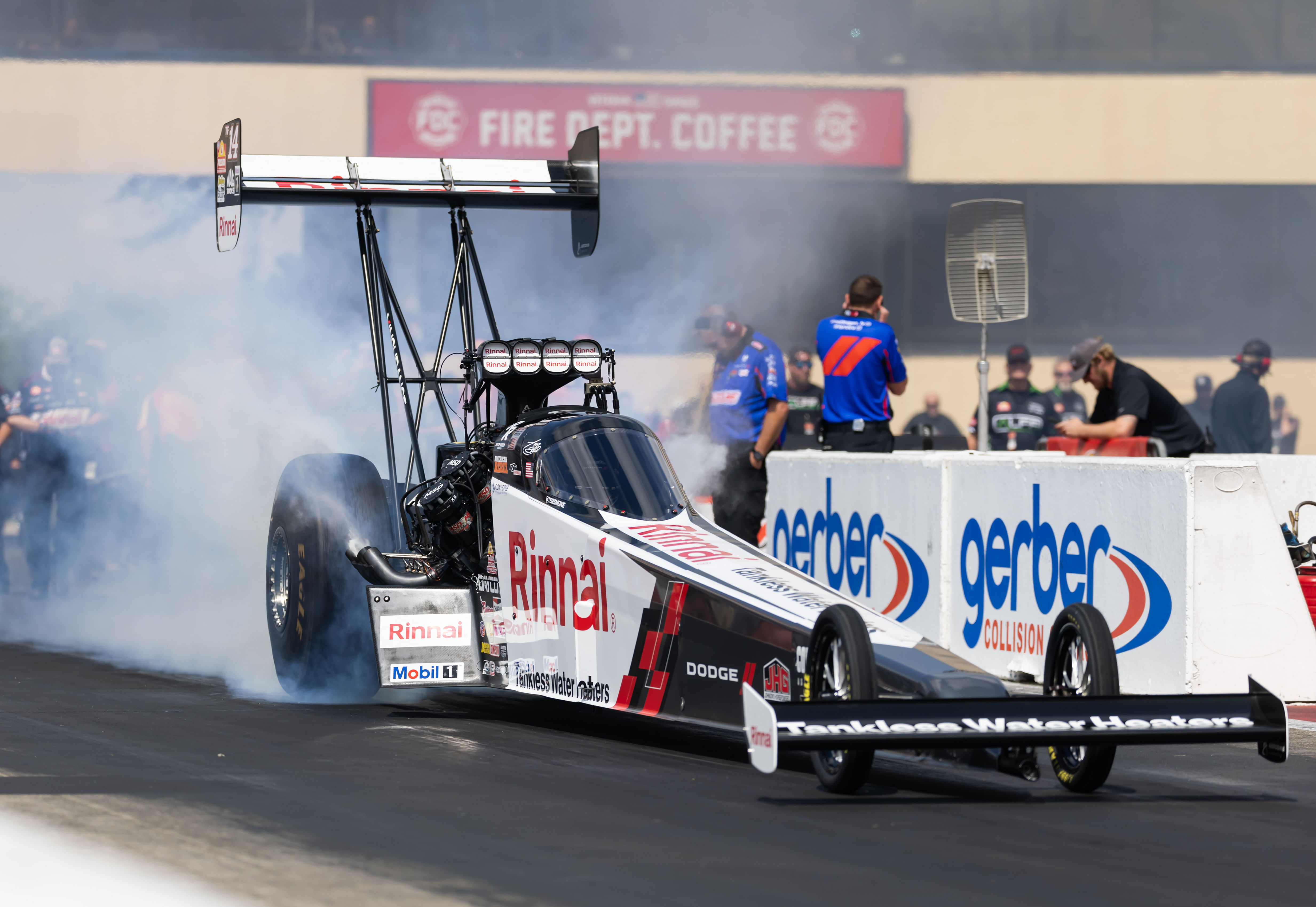 Tony Stewart driving the TSR Dodge at Route 66 Nationals - Source: Imagn